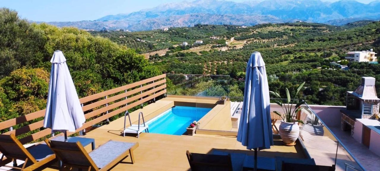 Villa Wish Sea & Mountain View Stalós Exterior foto